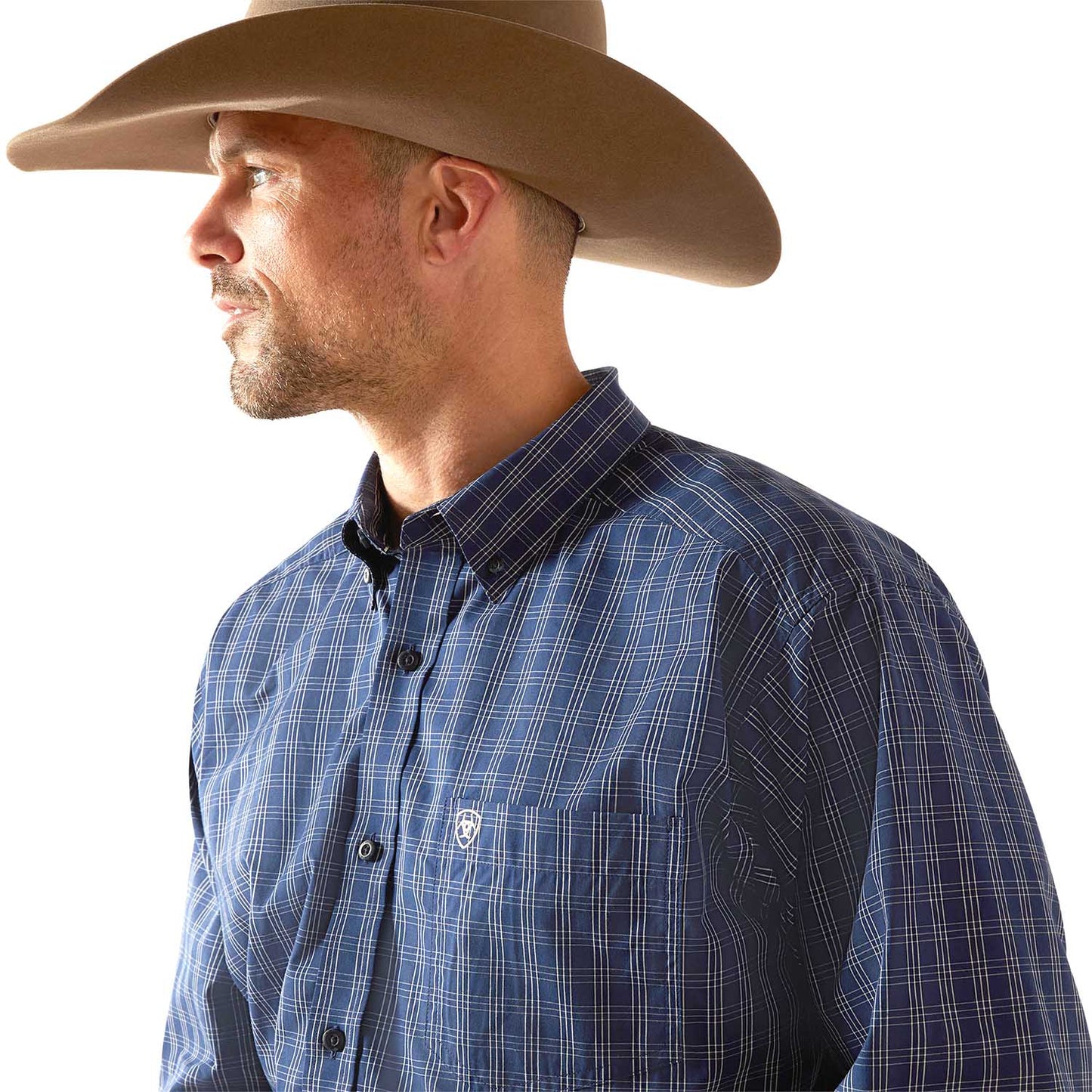 Camisa Ariat para hombre Pro Sawyer de manga larga