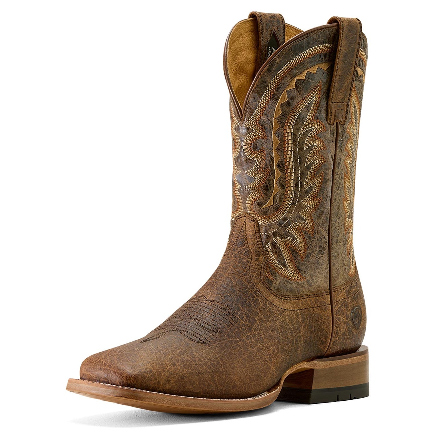 Botas vaqueras Ariat Rock Ridge de punta cuadrada ancha para hombre