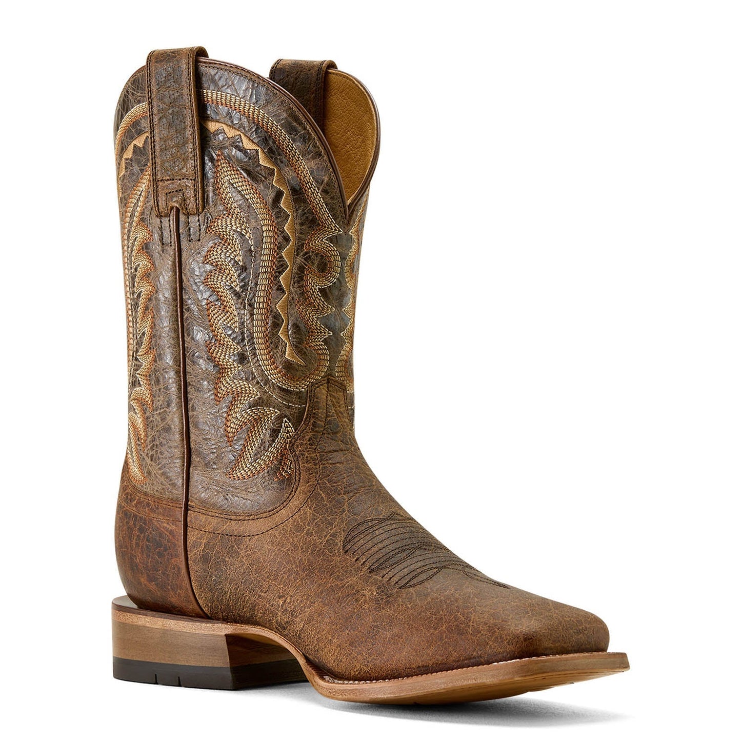 Botas vaqueras Ariat Rock Ridge de punta cuadrada ancha para hombre