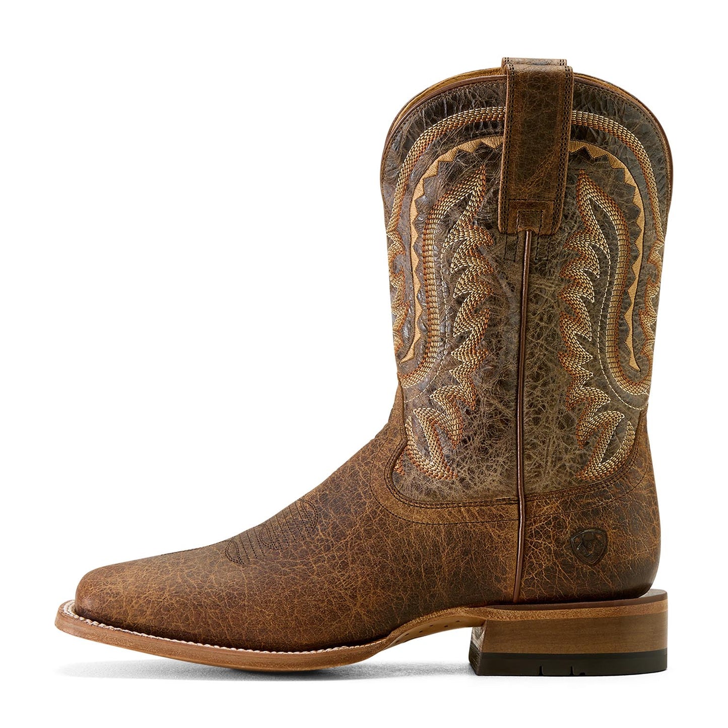 Botas vaqueras Ariat Rock Ridge de punta cuadrada ancha para hombre