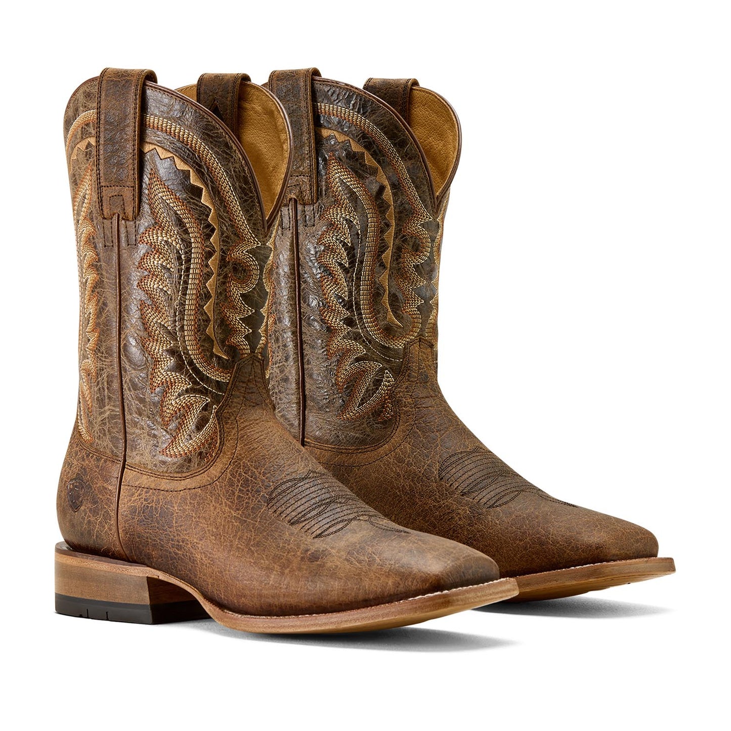 Botas vaqueras Ariat Rock Ridge de punta cuadrada ancha para hombre