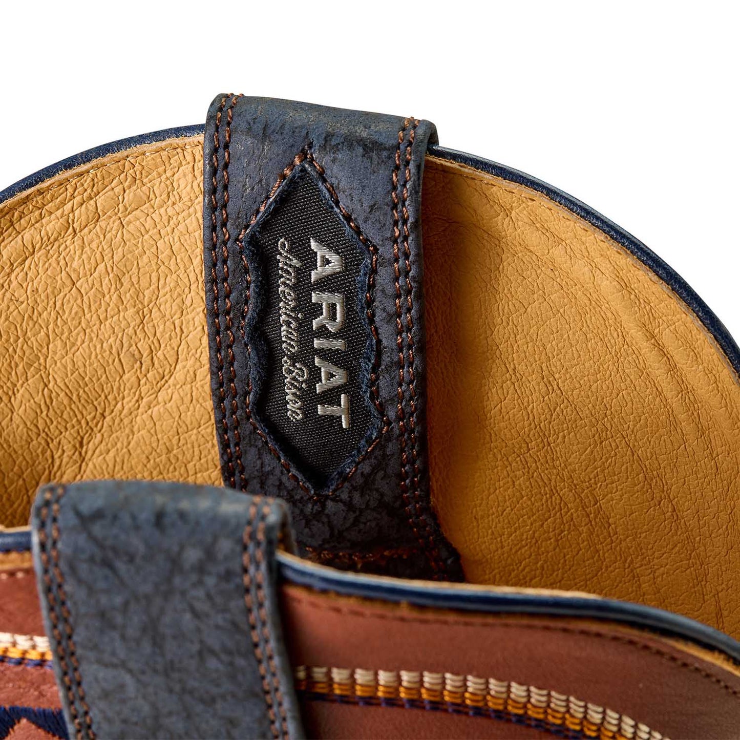 Botas vaqueras Ariat Rock Ridge de punta cuadrada ancha para hombre