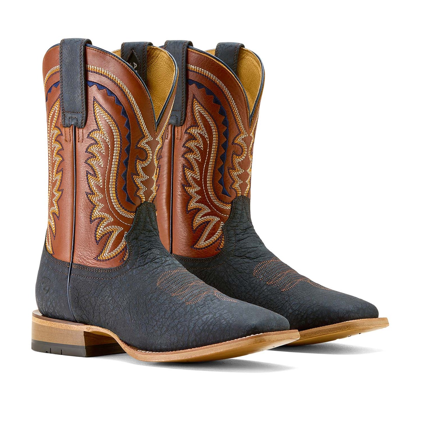 Botas vaqueras Ariat Rock Ridge de punta cuadrada ancha para hombre