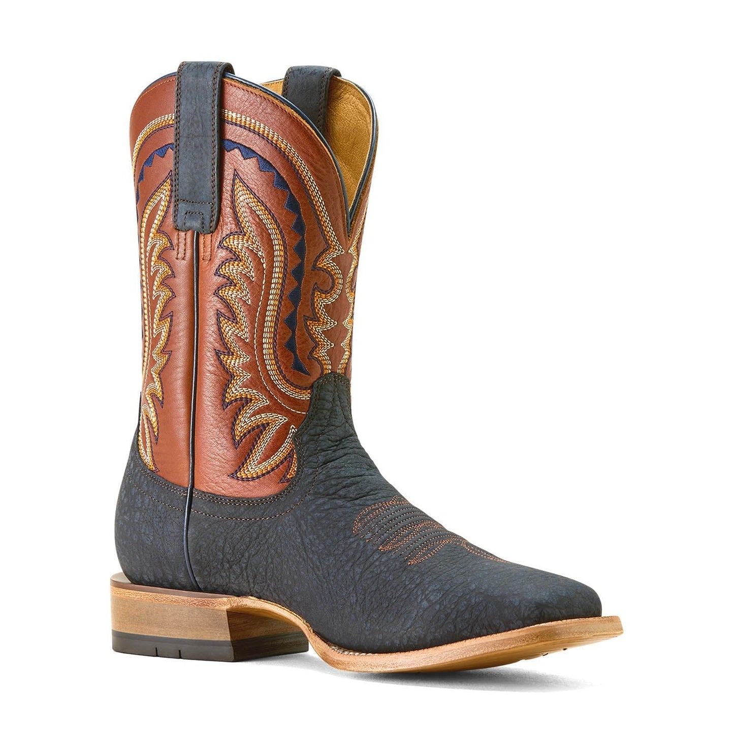 Botas vaqueras Ariat Rock Ridge de punta cuadrada ancha para hombre
