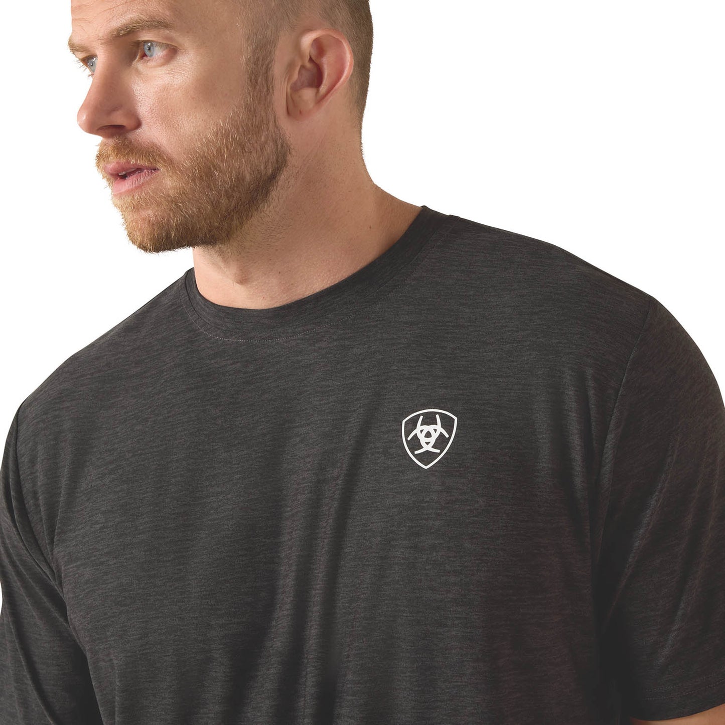 Camiseta de manga corta para hombre Ariat, camiseta atlética occidental Digi Shield