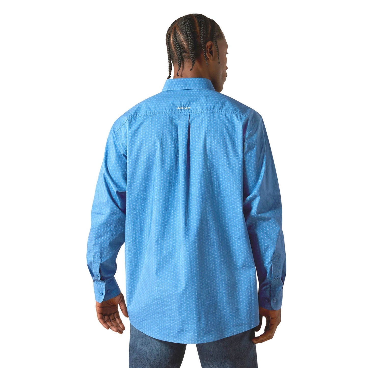 Camisa de manga larga de ajuste clásico Stratford Ariat para hombre