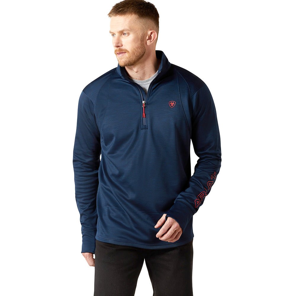 Ariat Hombres Team EQ Sudadera con Cremallera 1/4