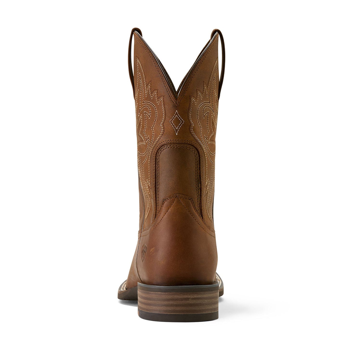 Bota vaquera de trabajo Ariat Western Big Rig con punta cuadrada ancha para hombre – Bota de trabajo cómoda y duradera de cuero