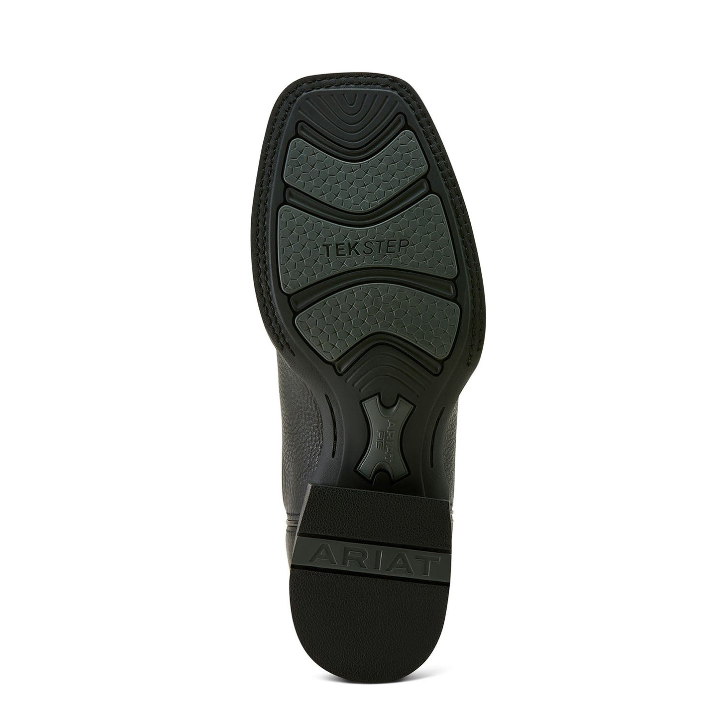 Bota vaquera de trabajo Ariat Western Big Rig con punta cuadrada ancha para hombre – Bota de trabajo cómoda y duradera de cuero
