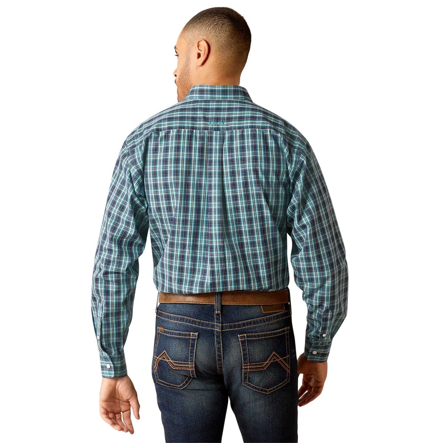 Camisa de manga larga Gibson sin arrugas para hombre Ariat