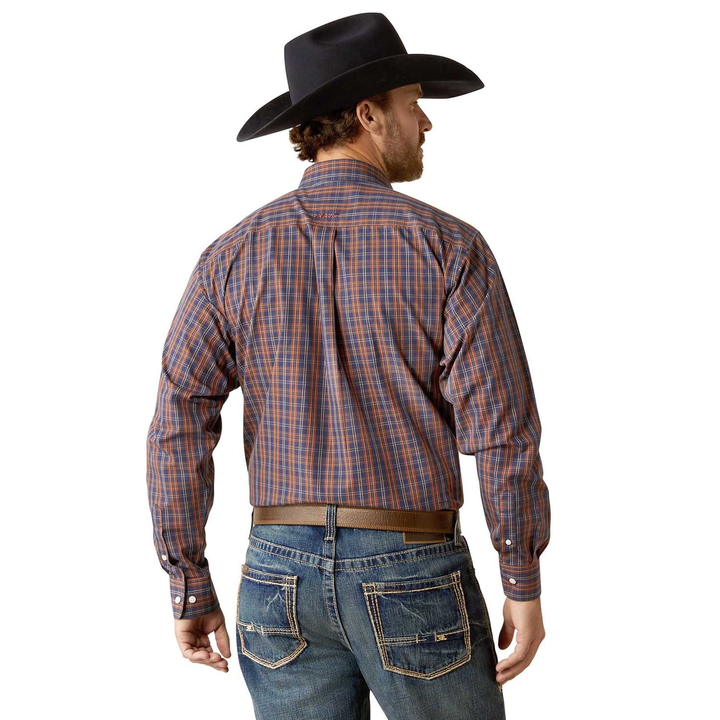 Camisa de manga larga Iker de Ariat para hombre, sin arrugas