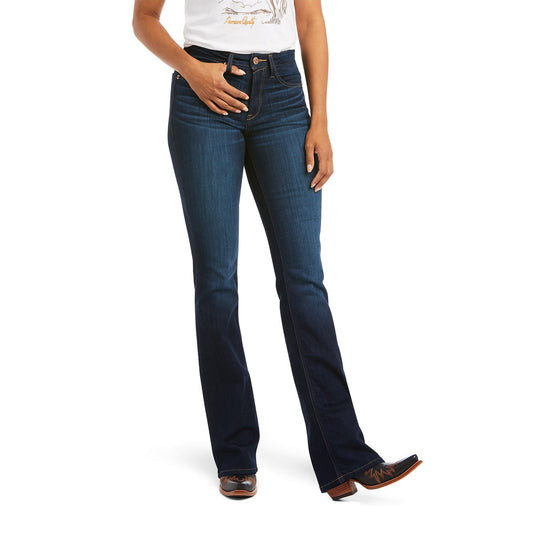 Ariat R.E.A.L. Jean de corte de bota Ballary de tiro alto