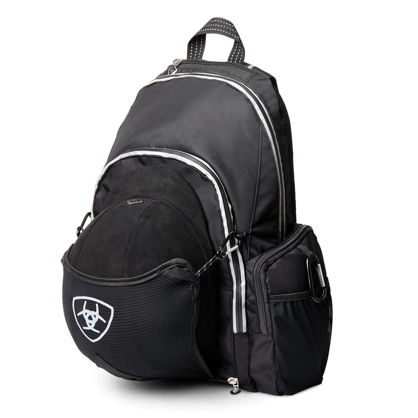 Ariat Ring Riding Backpack – Equestrian Backpack with Helmet Sling, Spur Ring & Crop Holder