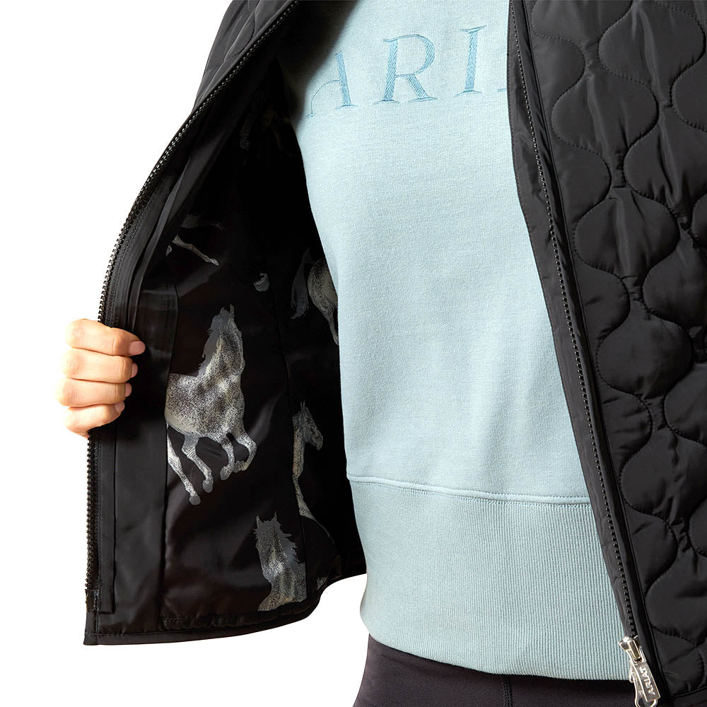 Chaleco Aislante Ariat Ashley 2.0 para Mujer – Calidez Ligera, Ajuste Entallado, Resistente al Clima
