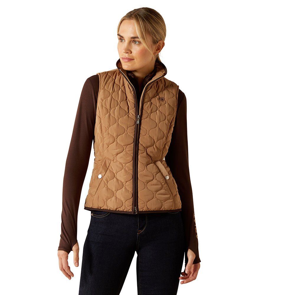 Chaleco Aislante Ariat Ashley 2.0 para Mujer – Calidez Ligera, Ajuste Entallado, Resistente al Clima