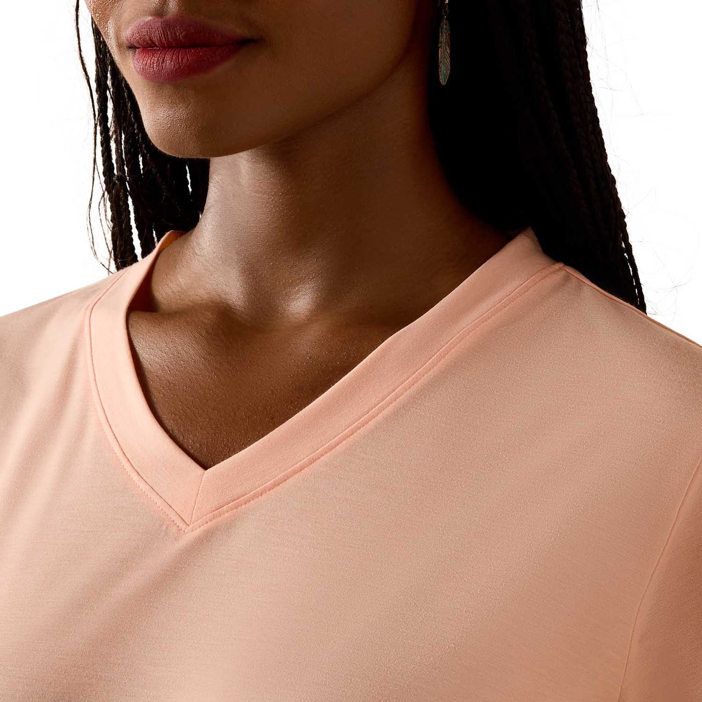 Camiseta de pico Ariat Compass para mujer