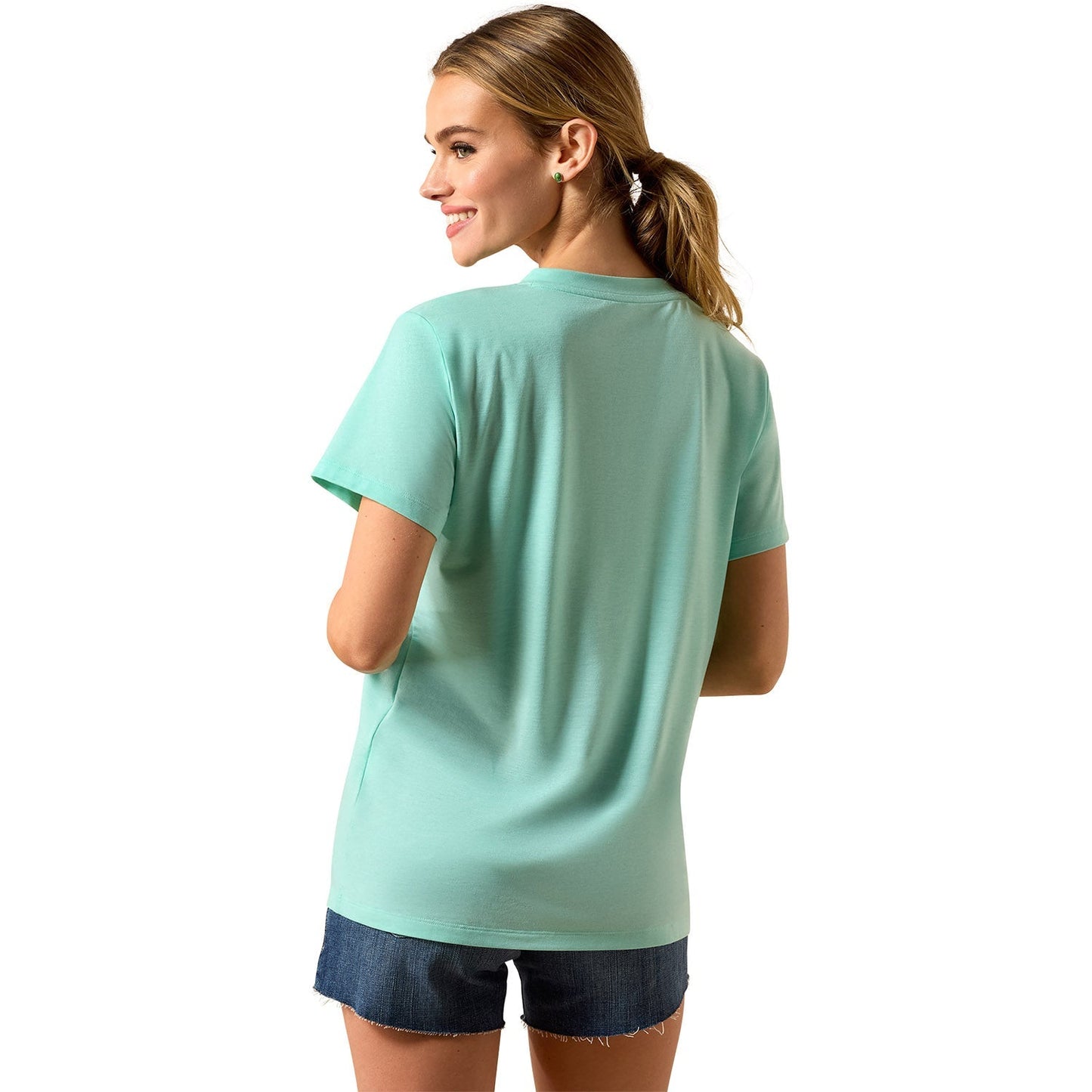 Camiseta de pico Ariat Compass para mujer