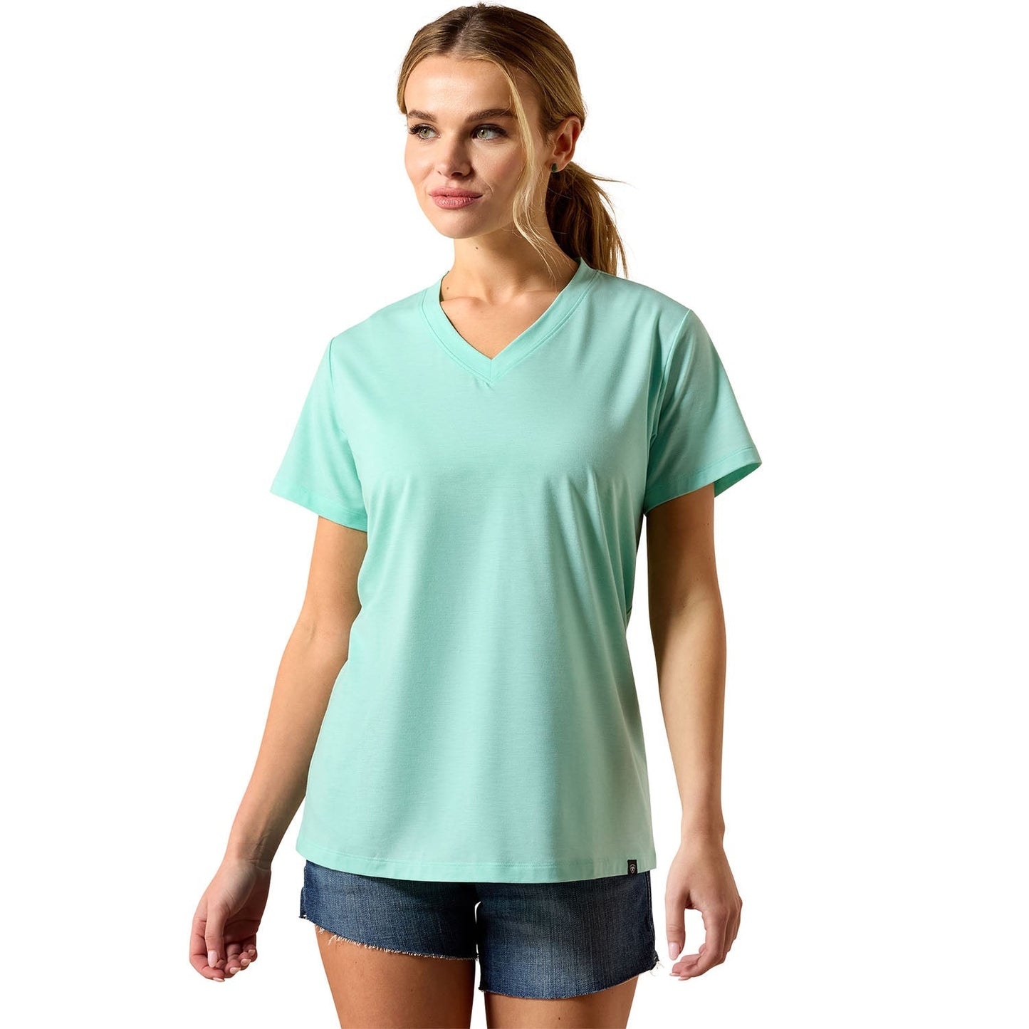 Camiseta de pico Ariat Compass para mujer