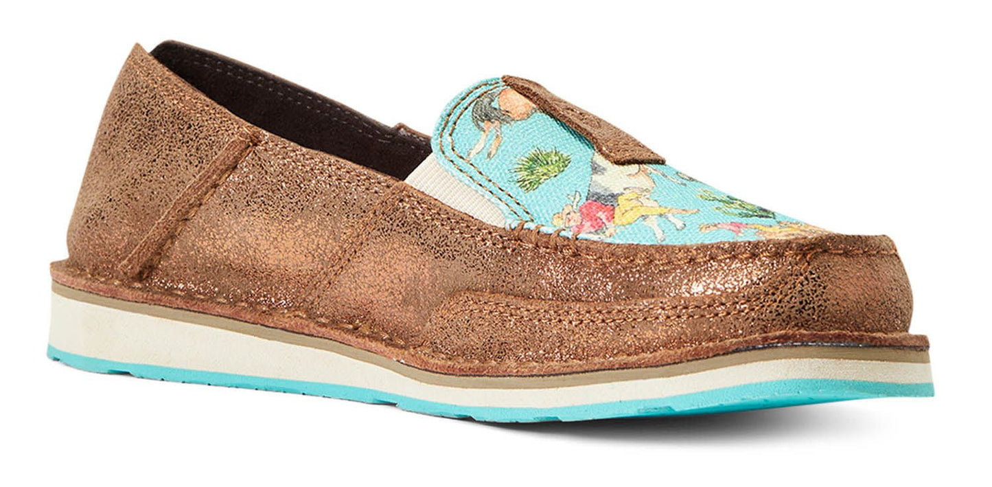 Zapatos sin cordones Cruiser para mujer de Ariat – Zapatos casuales moc toe cómodos y ligeros para uso diario