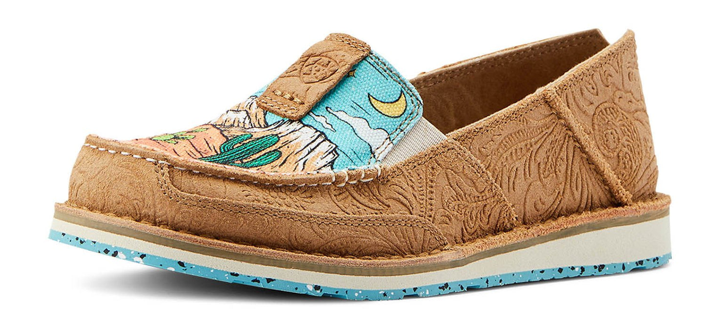 Zapatos sin cordones Cruiser para mujer de Ariat – Zapatos casuales moc toe cómodos y ligeros para uso diario