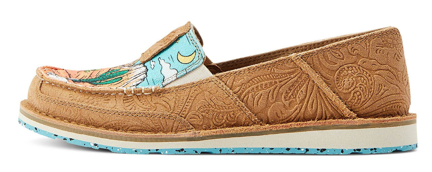 Zapatos sin cordones Cruiser para mujer de Ariat – Zapatos casuales moc toe cómodos y ligeros para uso diario
