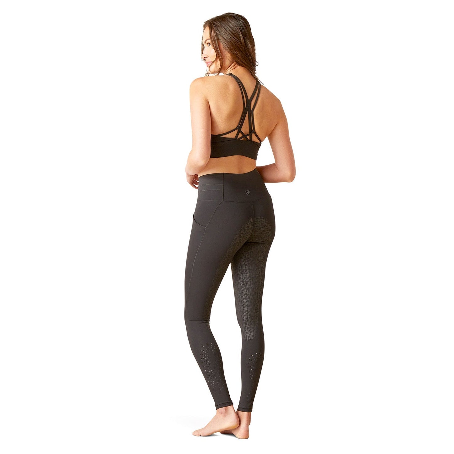 Mallas de montar Ariat Eos 2.0 de asiento completo para mujer con agarre de silicona y bolsillos