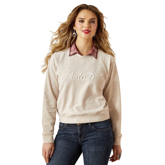 Sudadera de cuello redondo esencial Ariat para mujer