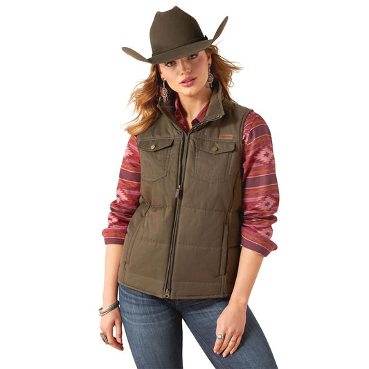 Chaleco acolchado Grizzly de Ariat para mujer – Chaleco exterior aislado y ligero