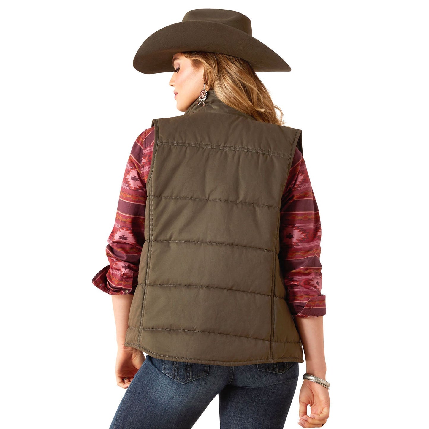 Chaleco acolchado Grizzly de Ariat para mujer – Chaleco exterior aislado y ligero
