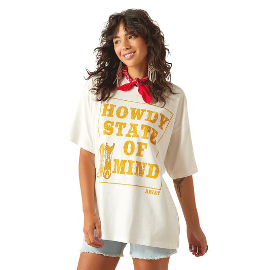 Camiseta Ariat Howdy State para mujer