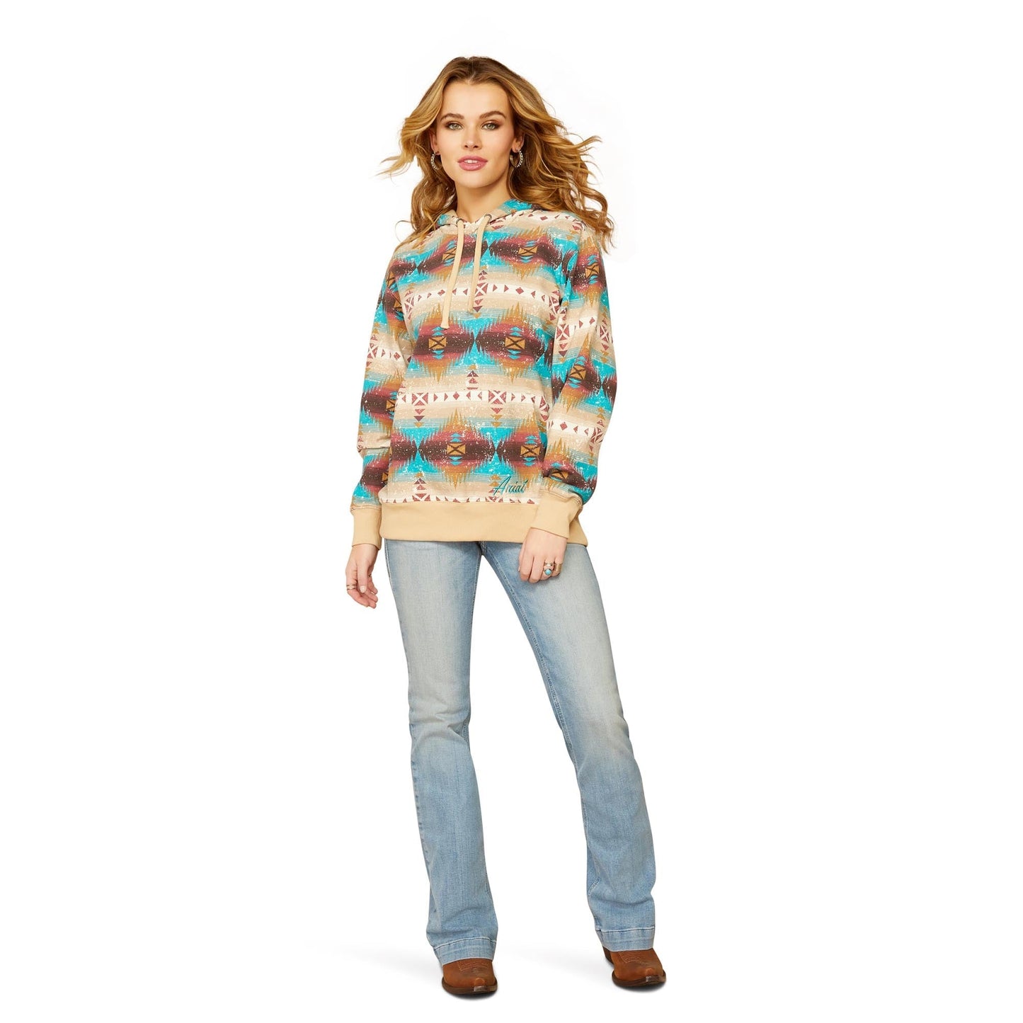 Sudadera con capucha Lunas de Ariat para mujer