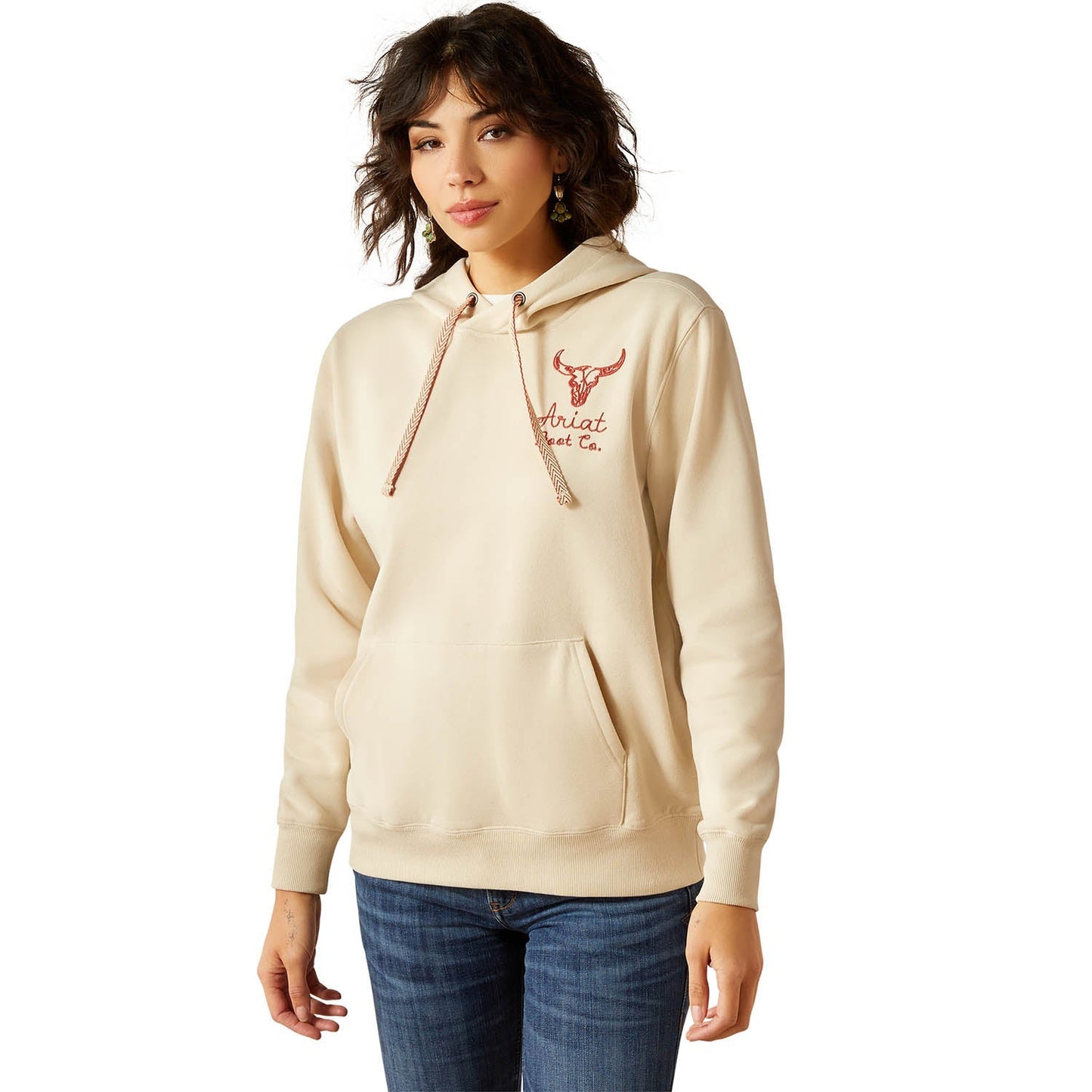 Sudadera Ariat de mujer con costuras