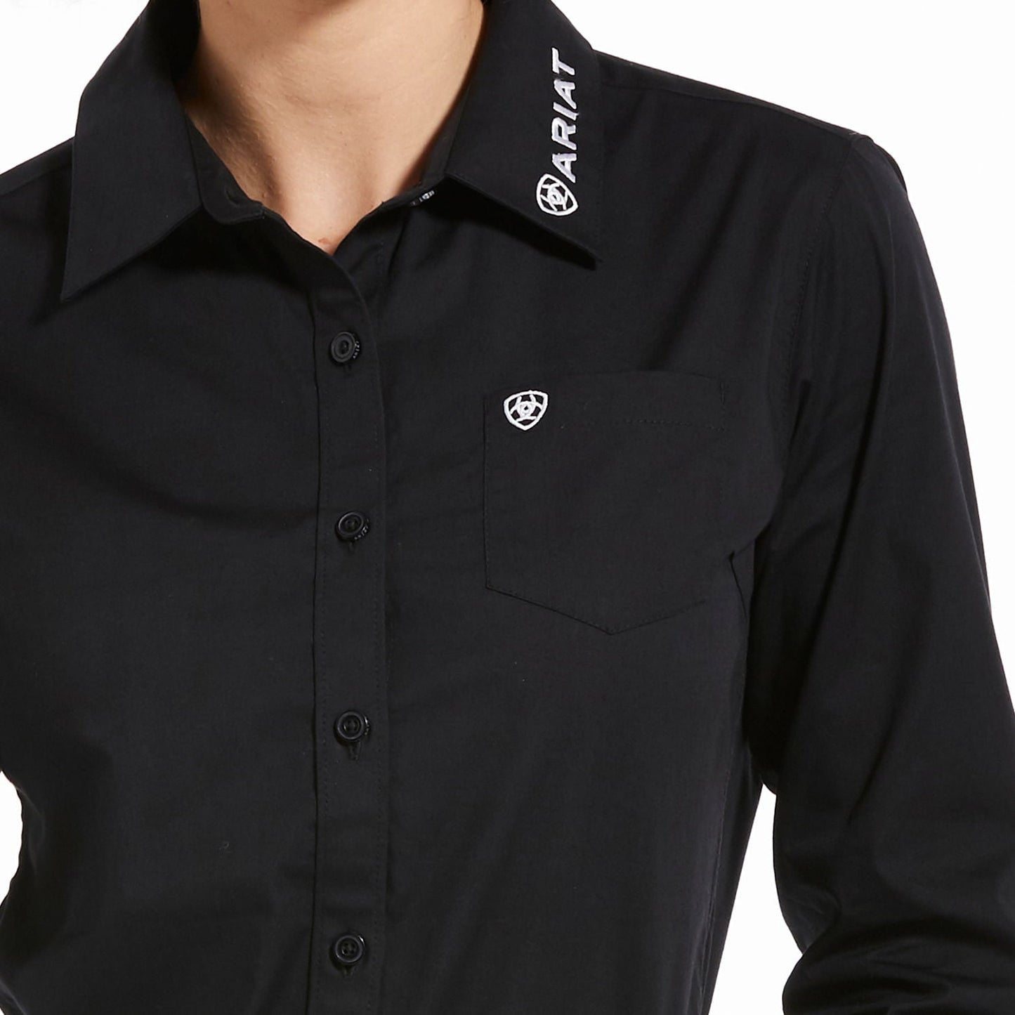 Camisa Ariat para mujer Team Kirby de rendimiento western elástica y resistente a las arrugas