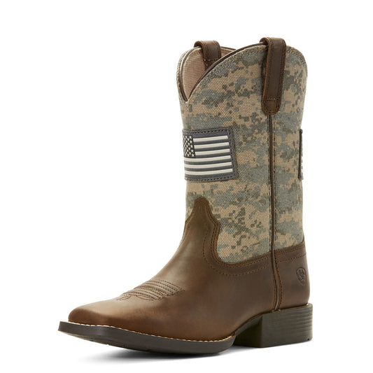 Bota vaquera Patriot de Ariat para jóvenes
