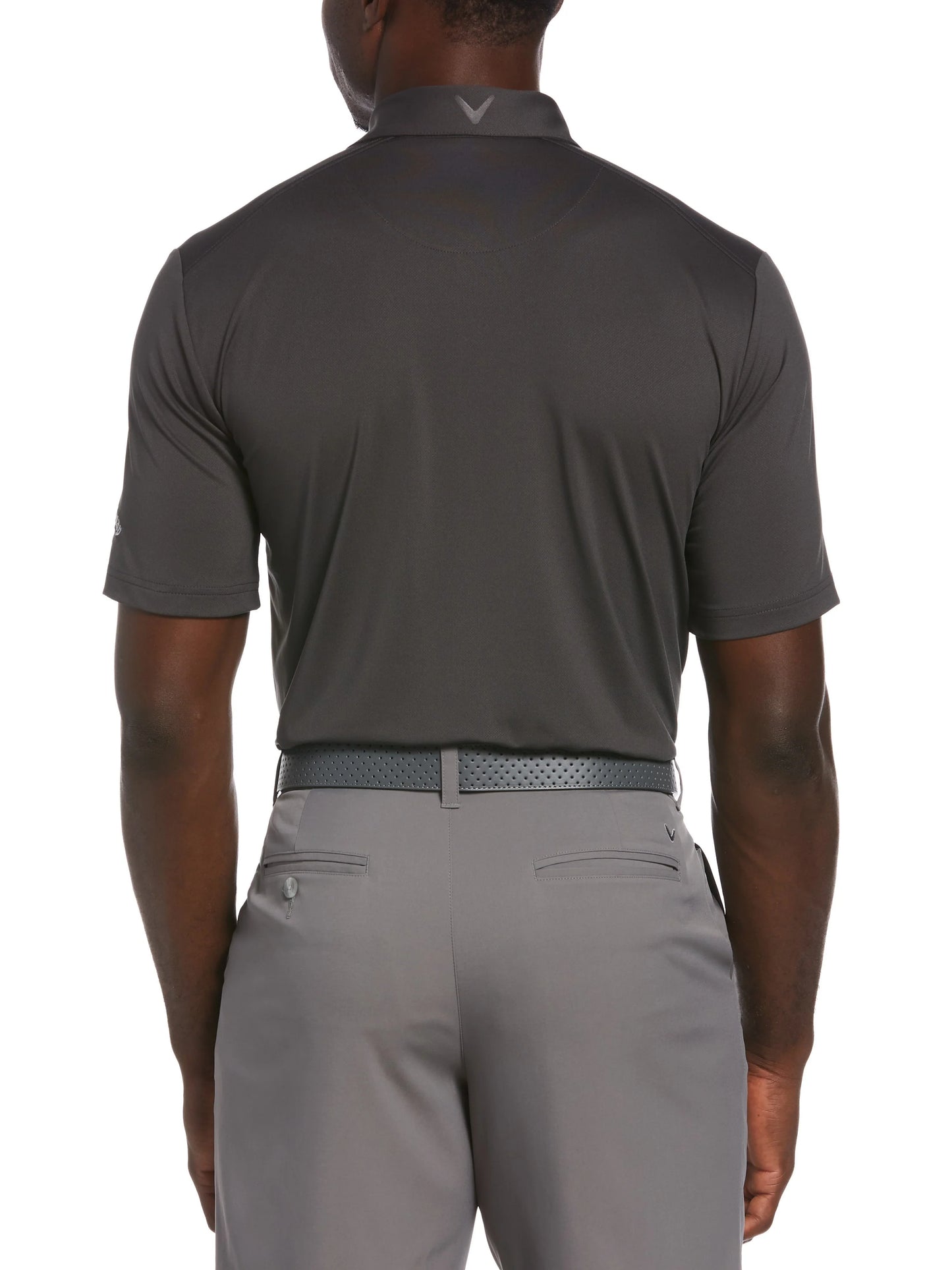 Callaway Mens Cooling Micro Hex Polo