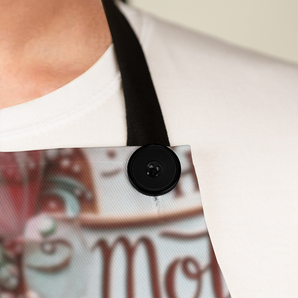 Happy Mother's Day Pattern on Premium Apron