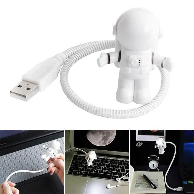 Astronaut Reading LED Night Light