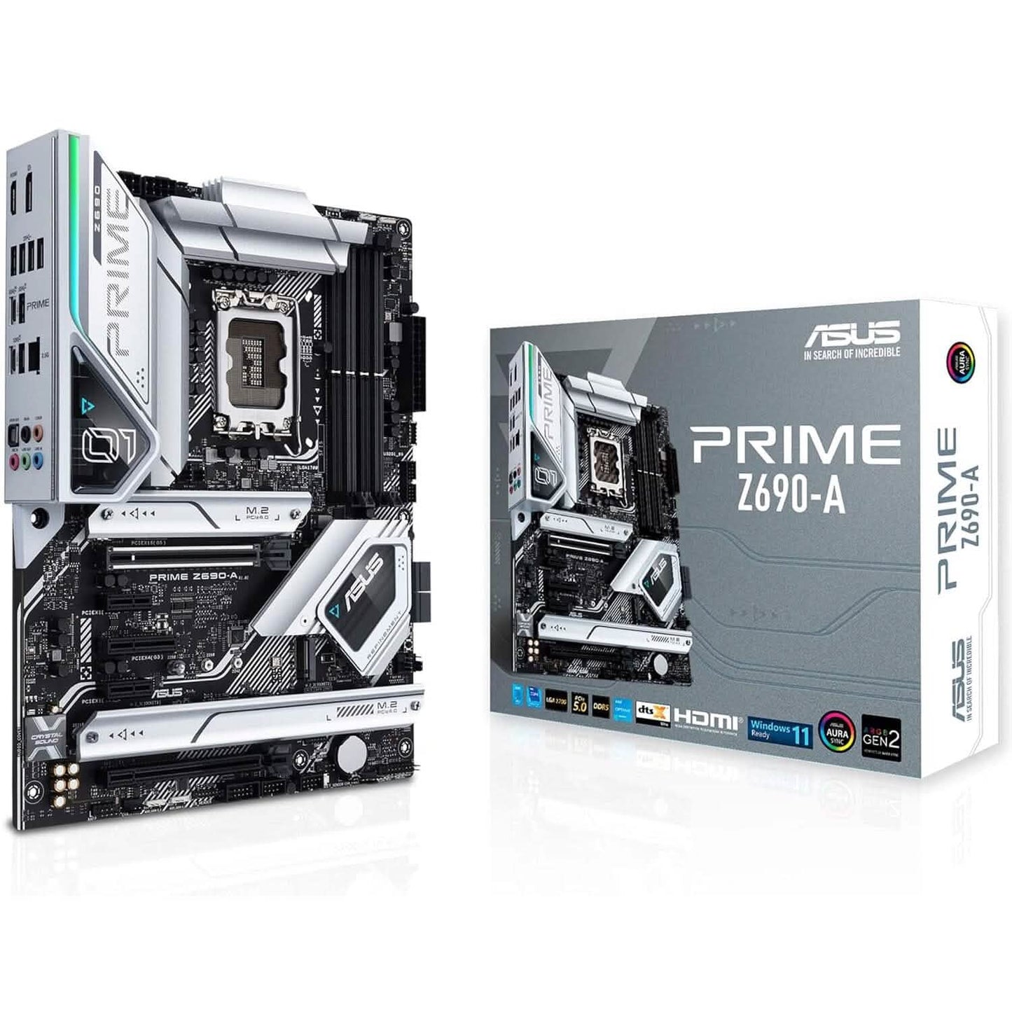 ASUS Prime Z690-A LGA 1700 Intel 12th ATX Motherboard  (Refurbished)