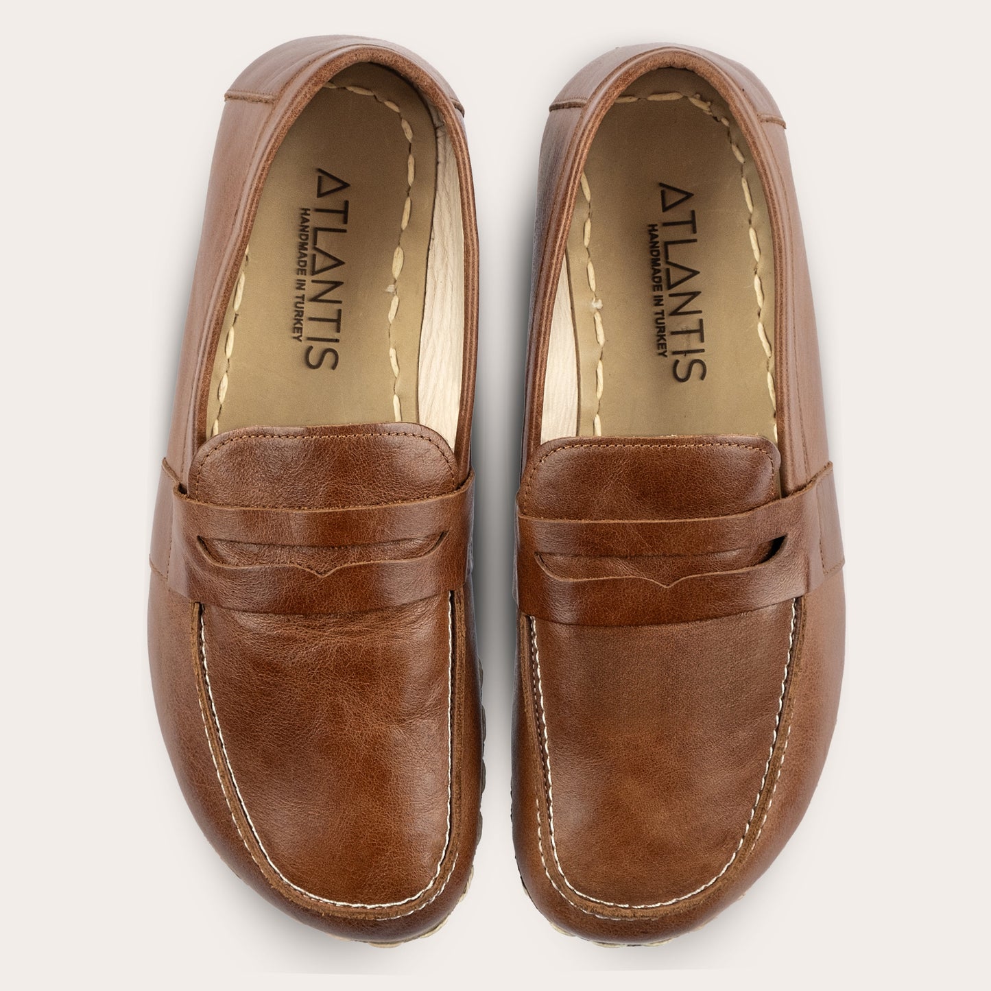 Women's Brown Penny Loafers