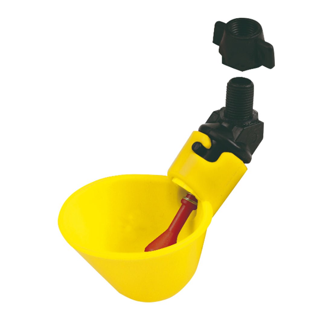 Vaso Bebedero Automático para Aves de Corral con Conector – Ecológico