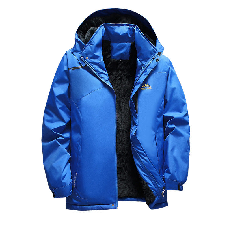 Autumn and Winter Zipper Casual Jacket| Waterproof Fleece-Lined | Autumn & Winter - # BOAA13210016 & GIAA23210011