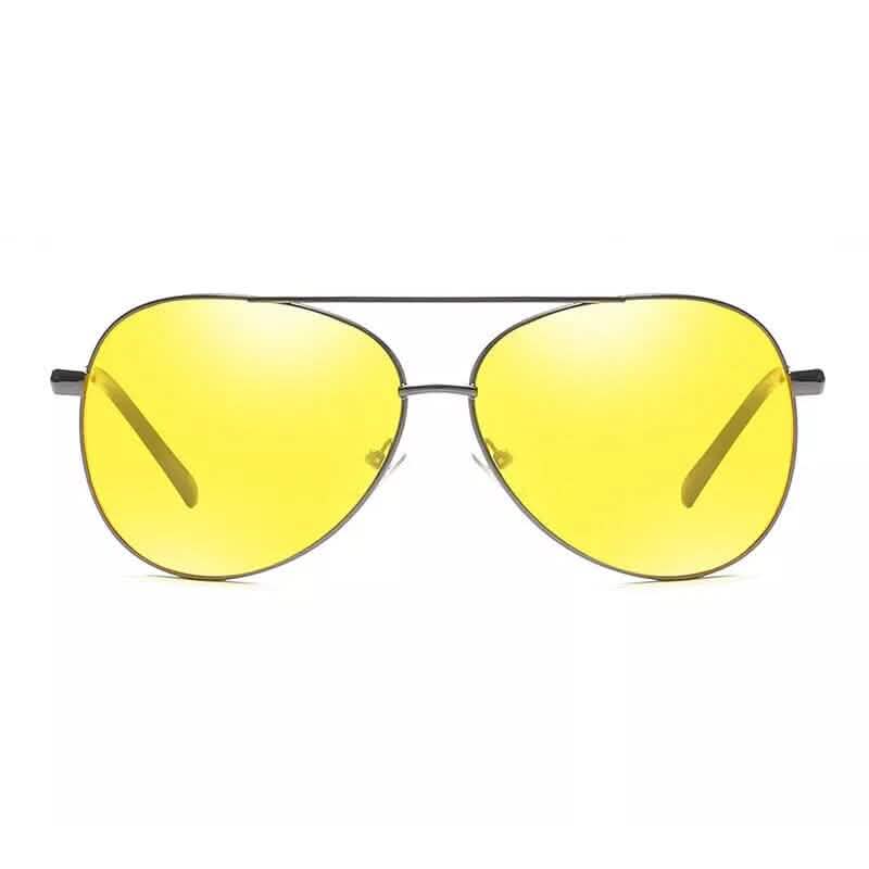 Aviator Tac Night Vision Glasses Polarized Sunglasses Anti Glare Driving Goggles