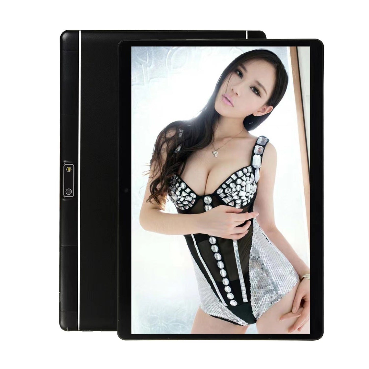 The Tablet Is Portable And Fully Charged