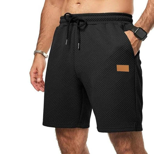 Pantalones cortos de playa informales con cordón elástico en la cintura