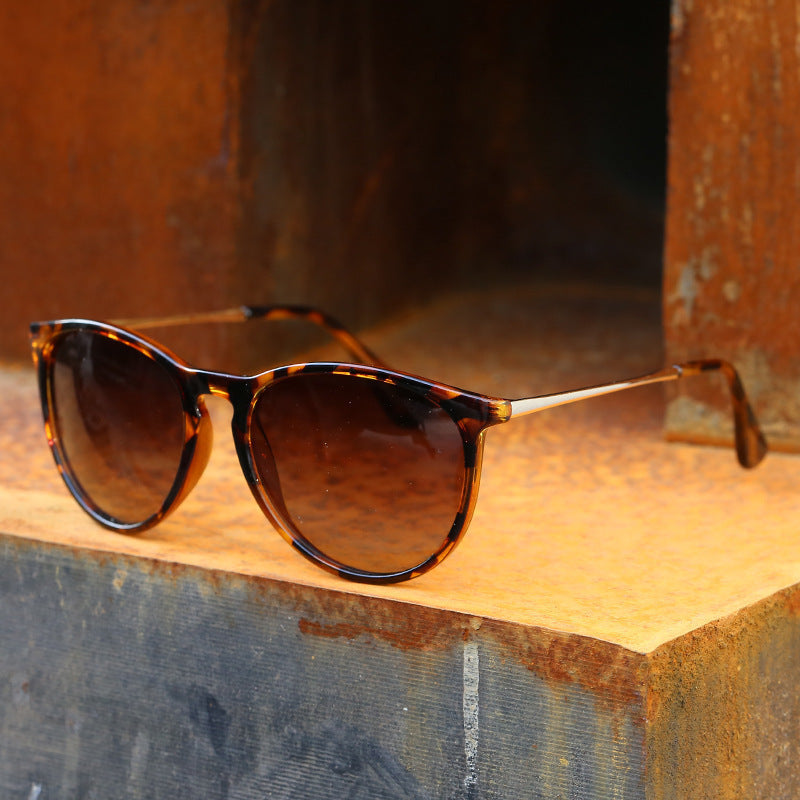 Fashion Polarized Sun Glasses Retro Simple Sunglasses
