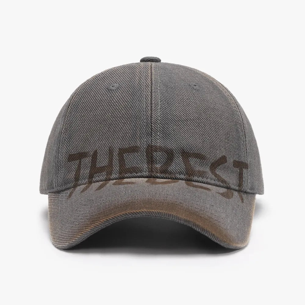 Letter Adjustable Baseball Cap