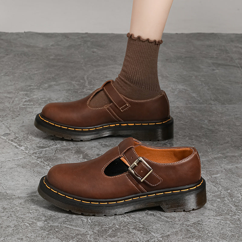 T-Strap Mary Jane Flats