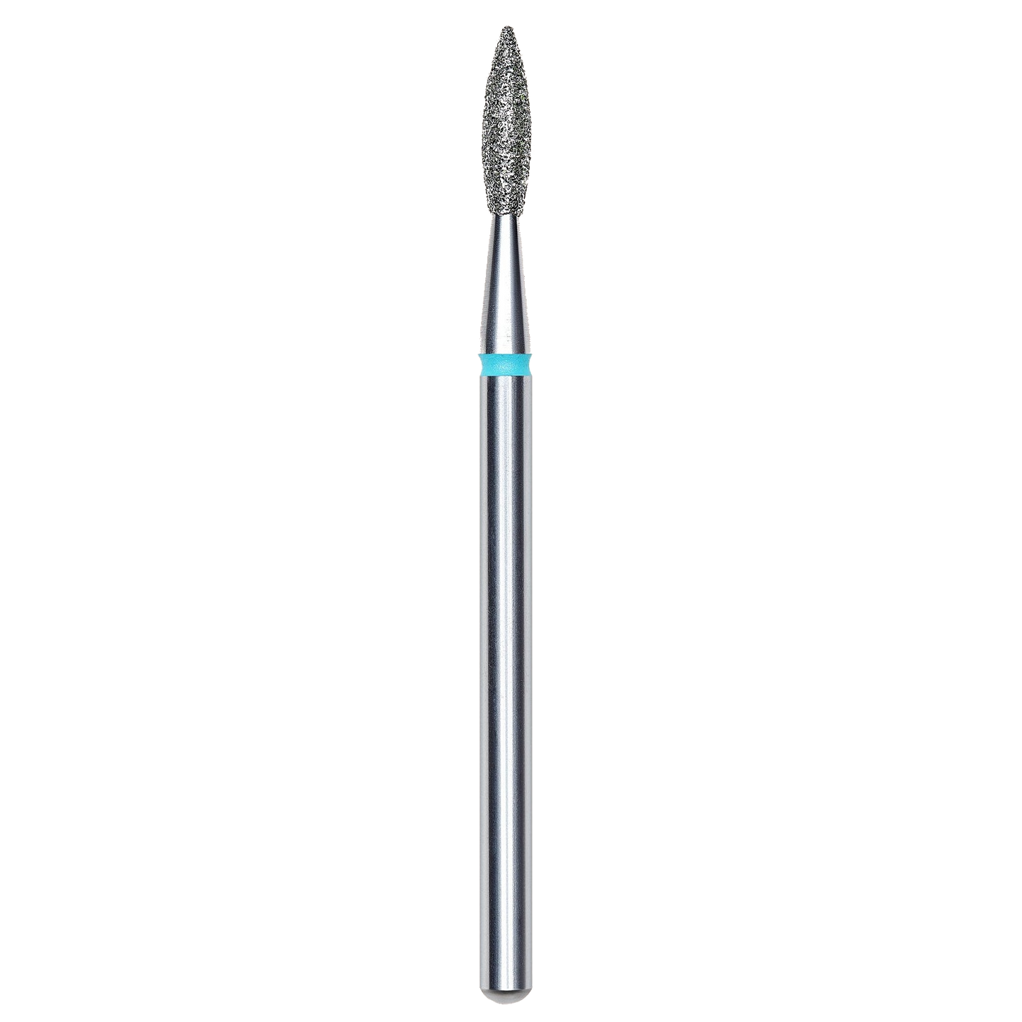 DIAMOND NAIL DRILL BIT, "FLAME", BLUE, HEAD DIAMETER 2.1/8MM (FA11B021/8) - STALEKS™