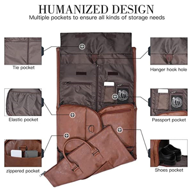 Convertible Travel Clothing Carry-on Luggage Bag Travel Bag