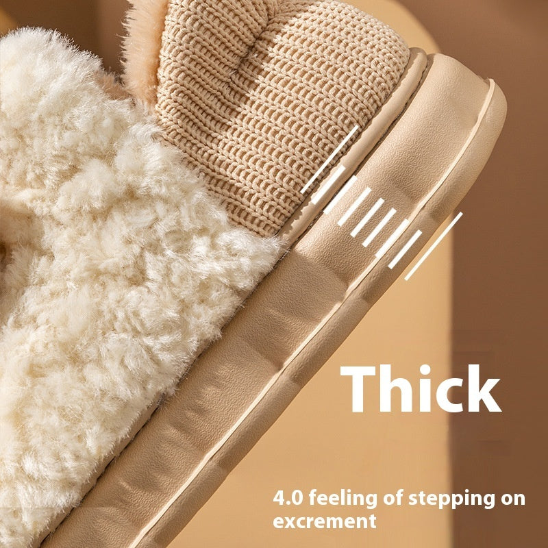 Indoor Thermal Cotton-Padded Shoes